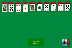 Spider Solitaire 2 couleurs - Jeu en ligne sur